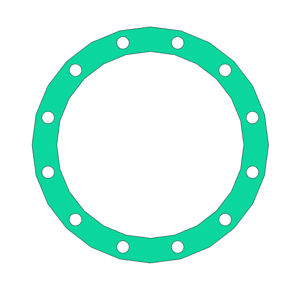 Picture of 1/16" Thick CNA750 Full Face Gasket