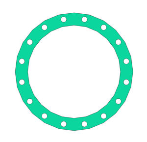 Picture of 1/16" Thick CNA750 Full Face Gasket