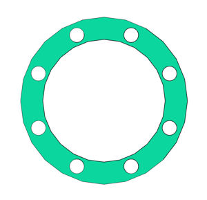Picture of 1/16" Thick CNA750 Full Face Gasket