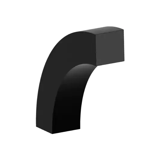 Picture of 1/2 X 3/4 RECTANGLE EPDM 60 DUROMETER