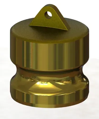 Picture of 1" DUST PLUG BRASS TOUGH-TITE