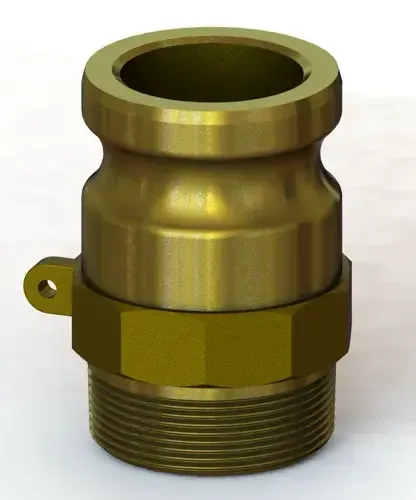 Picture of 5" PART F BRASS TOUGH-TITE