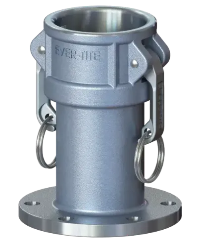 Picture of 3 PART B ALUM FLANGED COUPLER