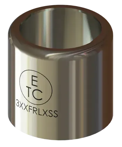 Picture of 3 NOTCHED FERRULE 304 S/S