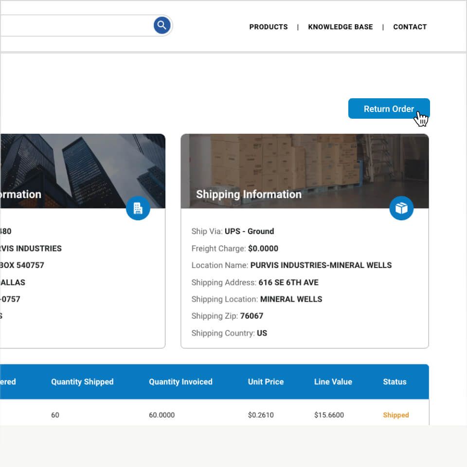 Self-Service Returns Made Simple